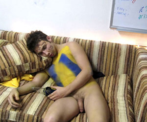 Quick! Suck his dick before he wakes up